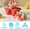 Popsicle Mold Set, 6 Watermelon Popsicle Maker, Reusable Ice Cream Molds - Dishwasher Safe, Tolder Babies and Homemade Popsicle